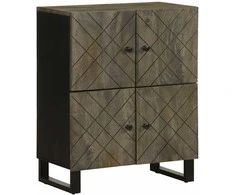 indauja juoda 60x33x75 cm masyvo mango