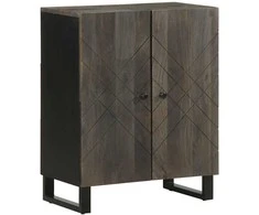 indauja juoda 60x33x75 cm masyvo mango