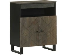 indauja juoda 60x33x75 cm masyvo mango
