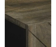 indauja juoda 60x33x75 cm masyvo mango