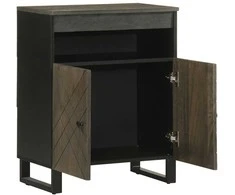 indauja juoda 60x33x75 cm masyvo mango