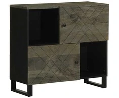 indauja juoda 80x33x75 cm masyvo mango