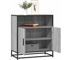 indauja Pilka Sonoma 68x35x76 cm Inžinierinė mediena