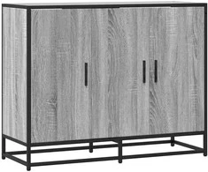 indauja Pilka Sonoma 94x35x76 cm Inžinierinė mediena