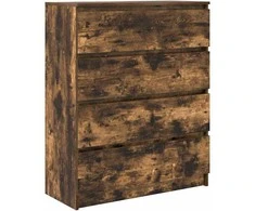 indauja rūkytas ąžuolas 80x35x99 cm inžinerinė mediena
