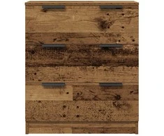 Indaujos 3 vnt Old Wood 60x30x70 cm Inžinerinė mediena