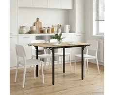 Išlenkiamas valgomasis stalas 120 x 81,5 x 75 cm Sonoma ąžuolas