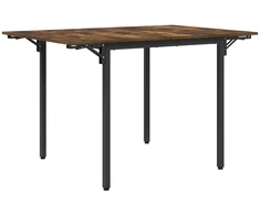 Išlenkiamas valgomasis stalas 120 x 81,5 x 75 cm Dūminio ąžuolo