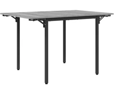 Išlenkiamas valgomasis stalas 120 x 81,5 x 75 cm Pilka Sonoma