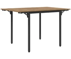 Išlenkiamas valgomasis stalas 120 x 81,5 x 75 cm Stačiakampio