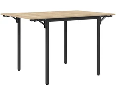 Išlenkiamas valgomasis stalas 120 x 81,5 x 75 cm Sonoma ąžuolas