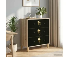 Ištraukalas spinta BREMEN Magnolijų raštas 66 x 36,5 x 75 cm