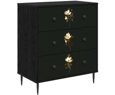 Ištraukalas spinta BREMEN Magnolijų raštas 66 x 36,5 x 76 cm