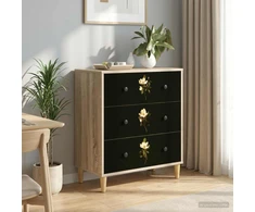 Ištraukalas spinta BREMEN Magnolijų raštas 66 x 36,5 x 75 cm