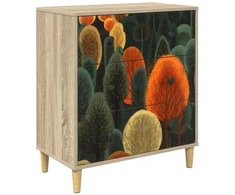 Ištraukalas spinta ZAANDAM Miško raštas 66 x 36,5 x 75 cm