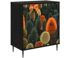 Ištraukalas spinta ZAANDAM Miško raštas 66 x 36,5 x 76 cm