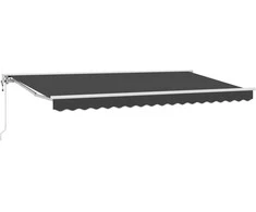 Markizės rėmas Antracitas 350 x 200 cm Poliesteris su PU danga