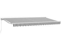 Markizės rėmas Antracito ir baltos 400 x 200 cm