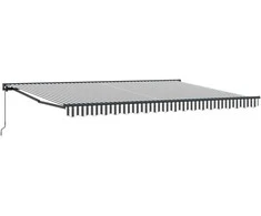 Markizės rėmas Antracito ir baltos 450 × 300 cm
