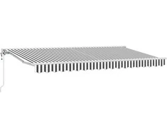 Markizės rėmas Antracito ir baltos 400 x 200 cm