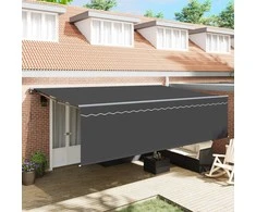 Ištraukiama markizė Antracitas 500 × 300 cm