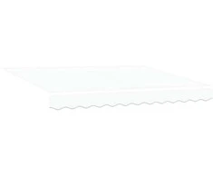 Ištraukiama markizė Balta 350 x 250 cm Poliesteris