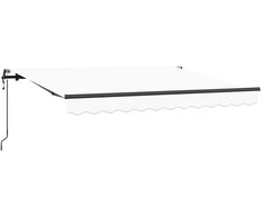 Ištraukiama markizė Balta 350 x 200 cm audinys