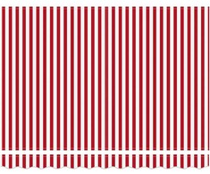 Ištraukiama markizė Raudona ir balta 300 x 250 cm