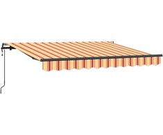 Ištraukiama markizė Geltona ir Oranžinė 250 x 200 cm audinys