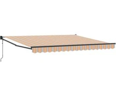 Ištraukiama markizė Įvairiaspalvis 400 × 300 cm