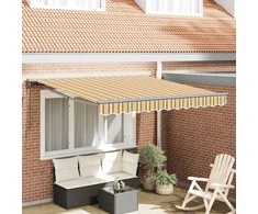 Markizės rėmas Geltonas ir Pilkas 300 x 250 cm
