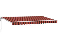 Markizės rėmas Oranžinis ir Juodas 350 x 200 cm