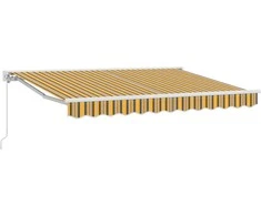 Markizės rėmas Geltonas ir Pilkas 350 x 200 cm