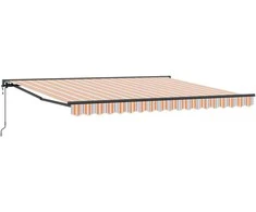 Markizės rėmas Mėlynas ir Oranžinis 400 × 300 cm
