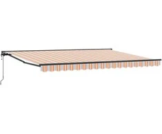 Markizės rėmas Mėlynas ir Oranžinis 450 × 300 cm
