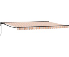 Markizės rėmas Mėlynas ir Oranžinis 500 × 300 cm