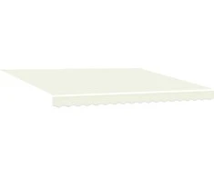 Markizės rėmas Kreminė 400 × 300 cm Poliesteris su PU danga