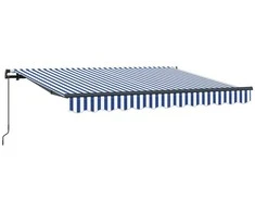 Ištraukiama markizė Mėlyna 300 x 200 cm audinys