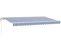 Ištraukiama markizė Mėlyna 400 x 200 cm audinys