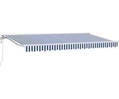 Markizės rėmas Mėlyna ir balta 350 x 200 cm