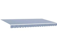 Markizės rėmas Mėlyna ir balta 350 x 200 cm