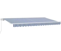 Ištraukiama markizė Mėlyna 400 x 200 cm audinys