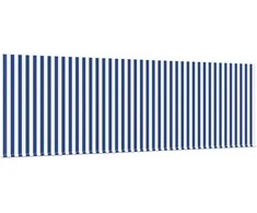 Ištraukiama markizė Mėlyna ir balta 400 x 200 cm