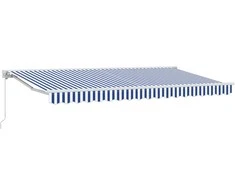 Markizės rėmas Mėlyna ir balta 400 x 200 cm
