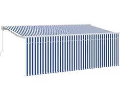 Ištraukiama markizė Mėlyna 350 x 200 cm audinys