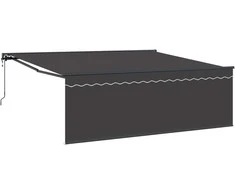 Markizės rėmas Geltona ir balta 350 x 250 cm