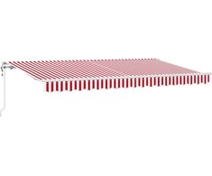 Ištraukiama markizė Raudona 400 x 200 cm audinys