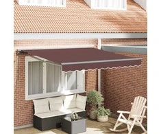 Markizės rėmas Ruda 350 x 250 cm Poliesteris su PU danga
