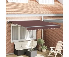 Markizės rėmas Ruda 350 x 250 cm Poliesteris su PU danga
