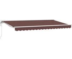 Markizės rėmas Ruda 400 x 200 cm Poliesteris su PU danga